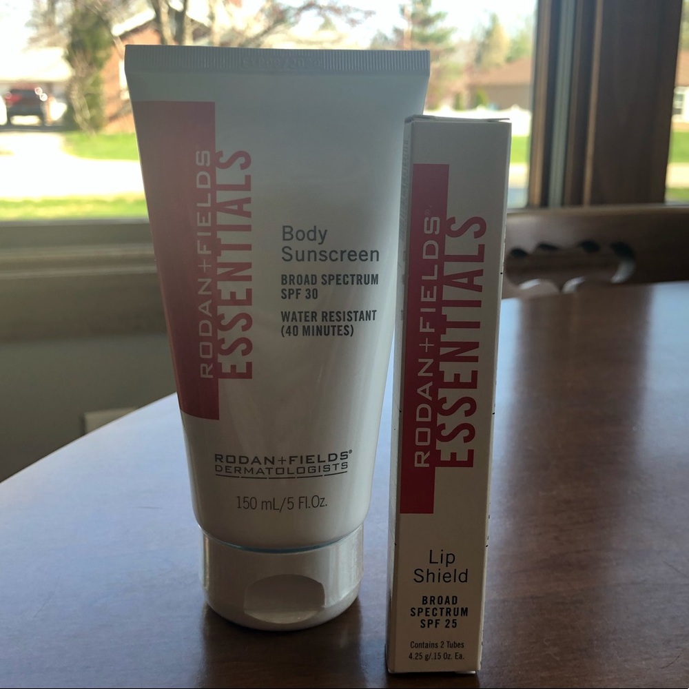 Rodan + Fields Sunscreen and Lip Shield